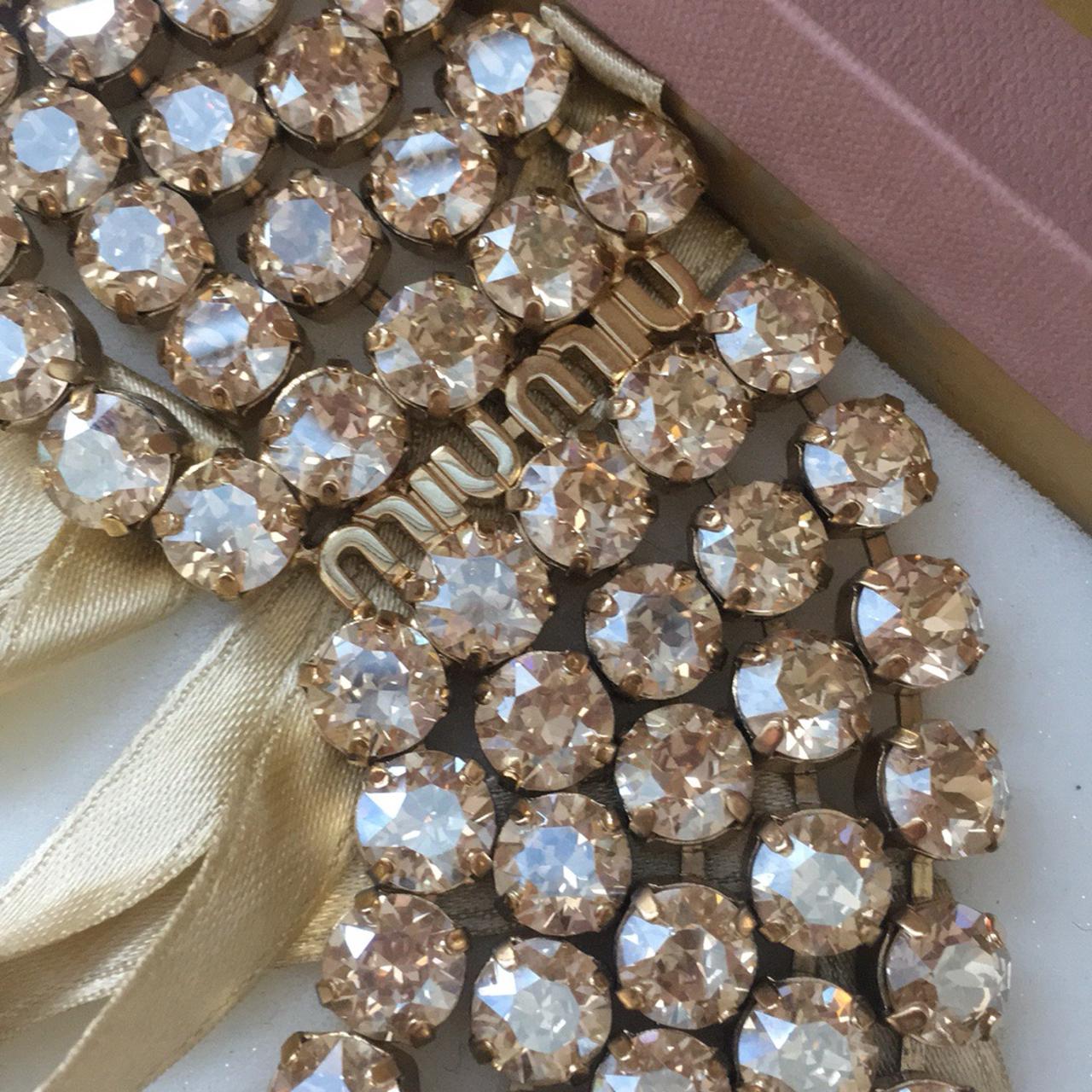 VIP【関税送料無料】希少 Miu Miu Brass Necklace Miu Miu Necklace. 100% authentic. | Depop
