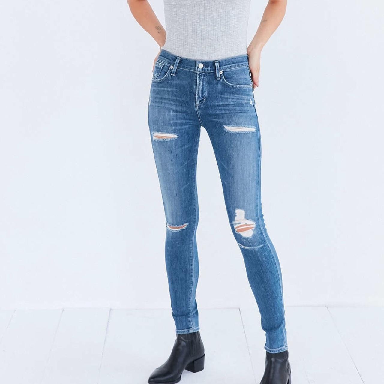 Agolde sophie high hot sale rise skinny jeans