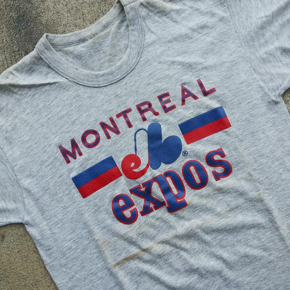 Montreal Expos Cut Off T-Shirt #90s #vintage #grunge - Depop