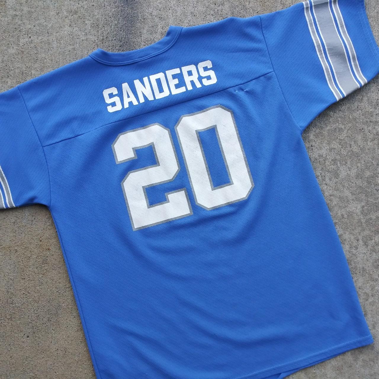 Vintage Barry Sanders jersey by Mitchell & Ness - Depop