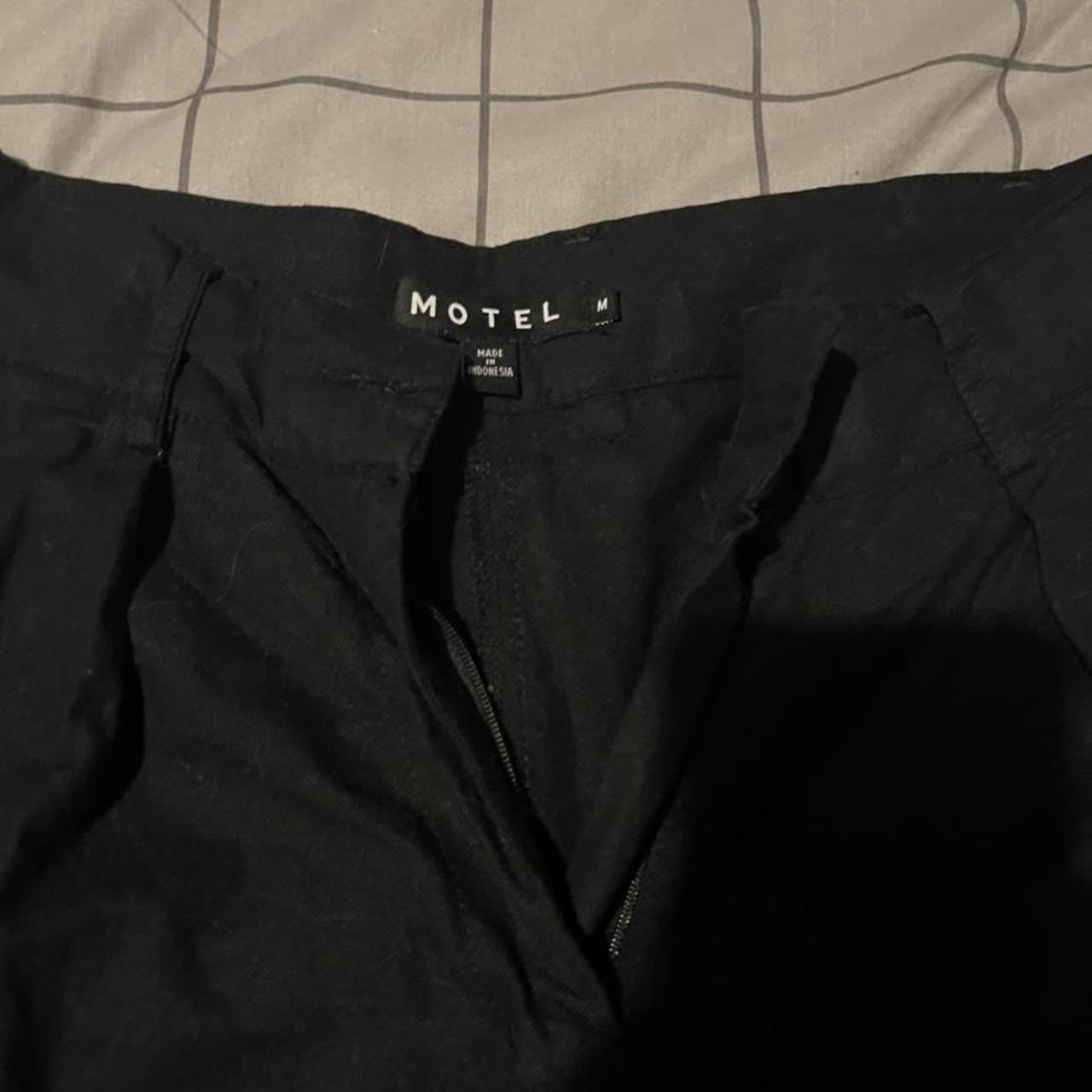 motel rocks wide leg trousers