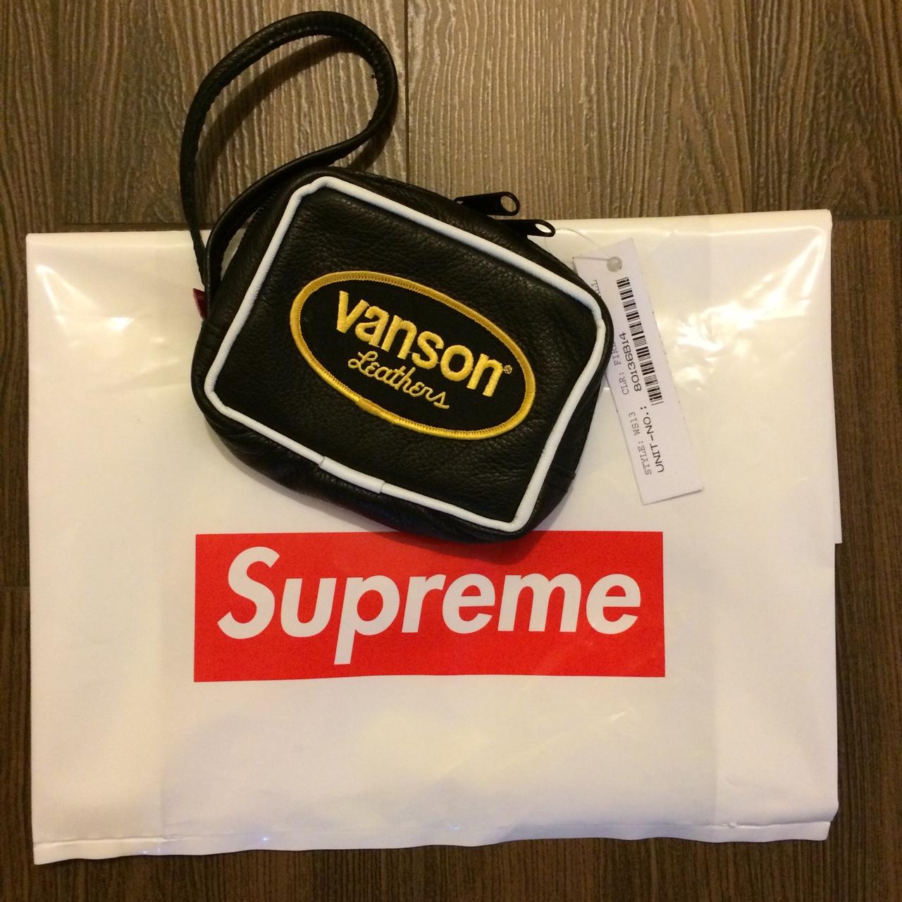 supreme wrist bag