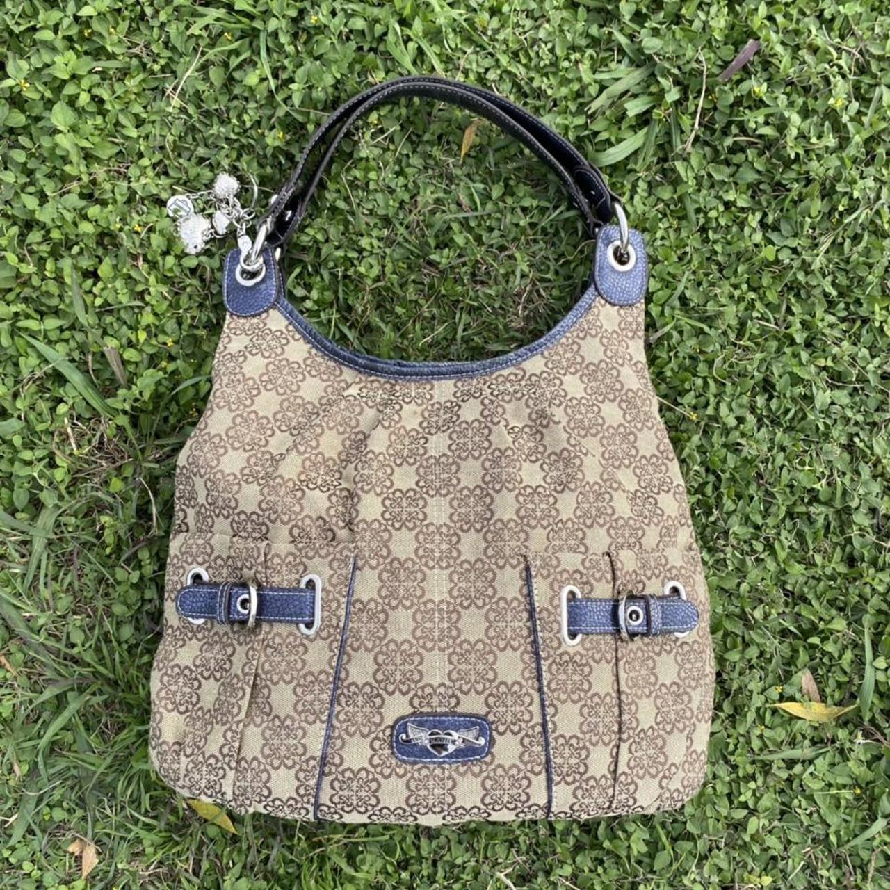 Kathy Van Zeeland Charm Shoulder Bag Creme Depop