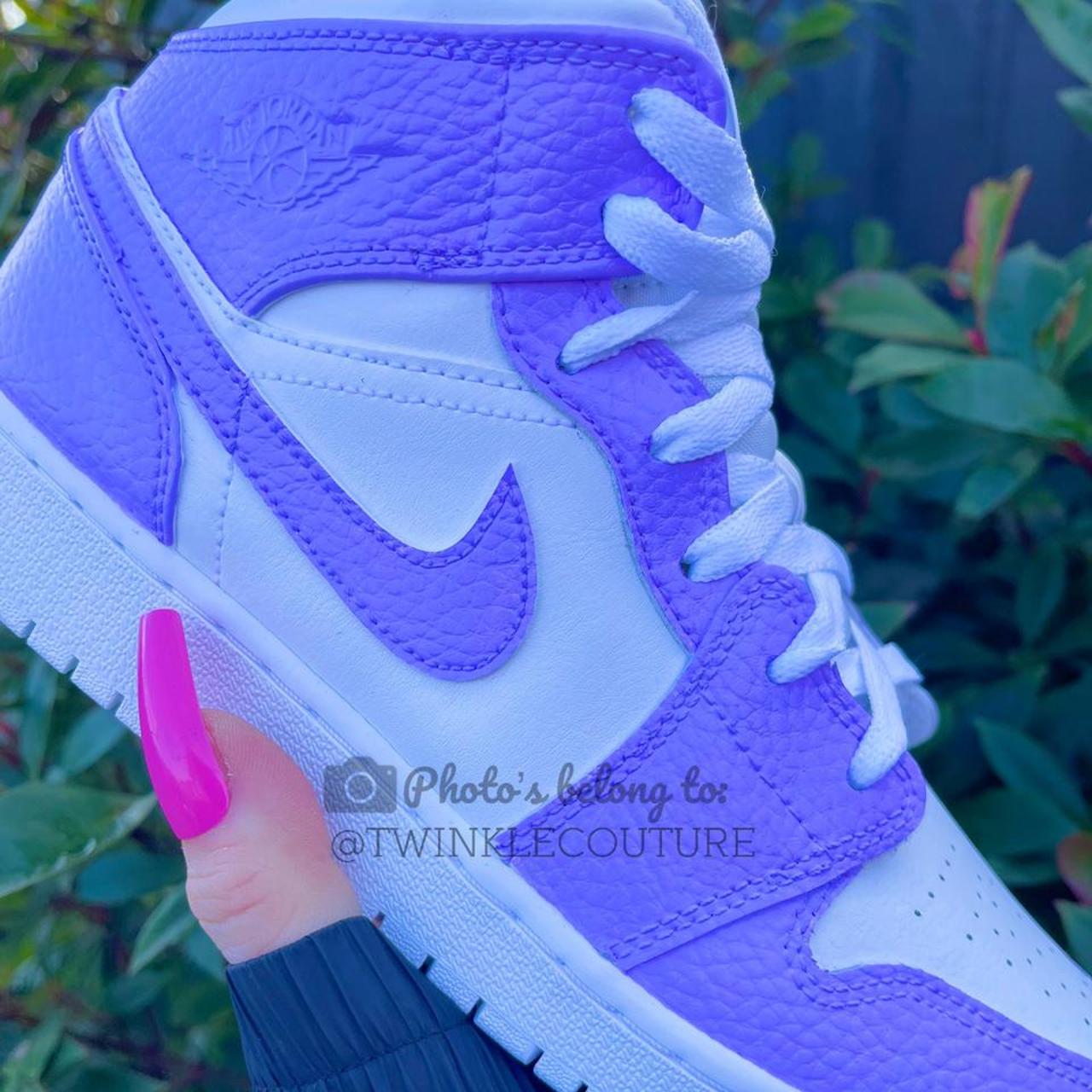 ladies purple trainers