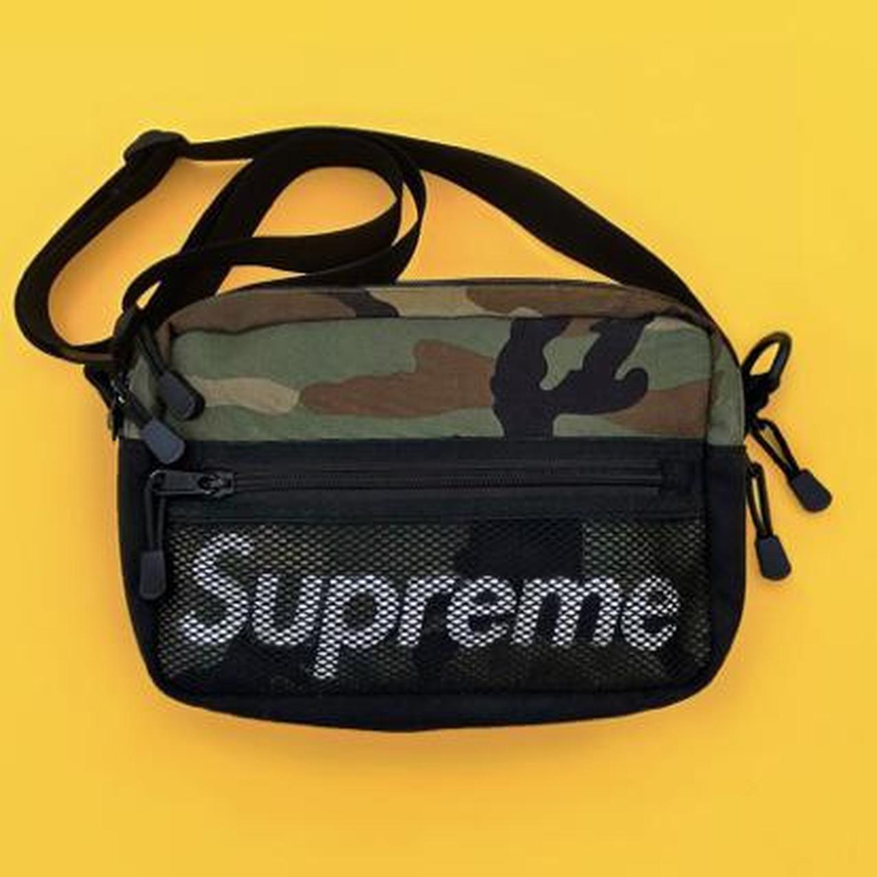 Supreme 1000 denier cheap cordura backpack woodland camo