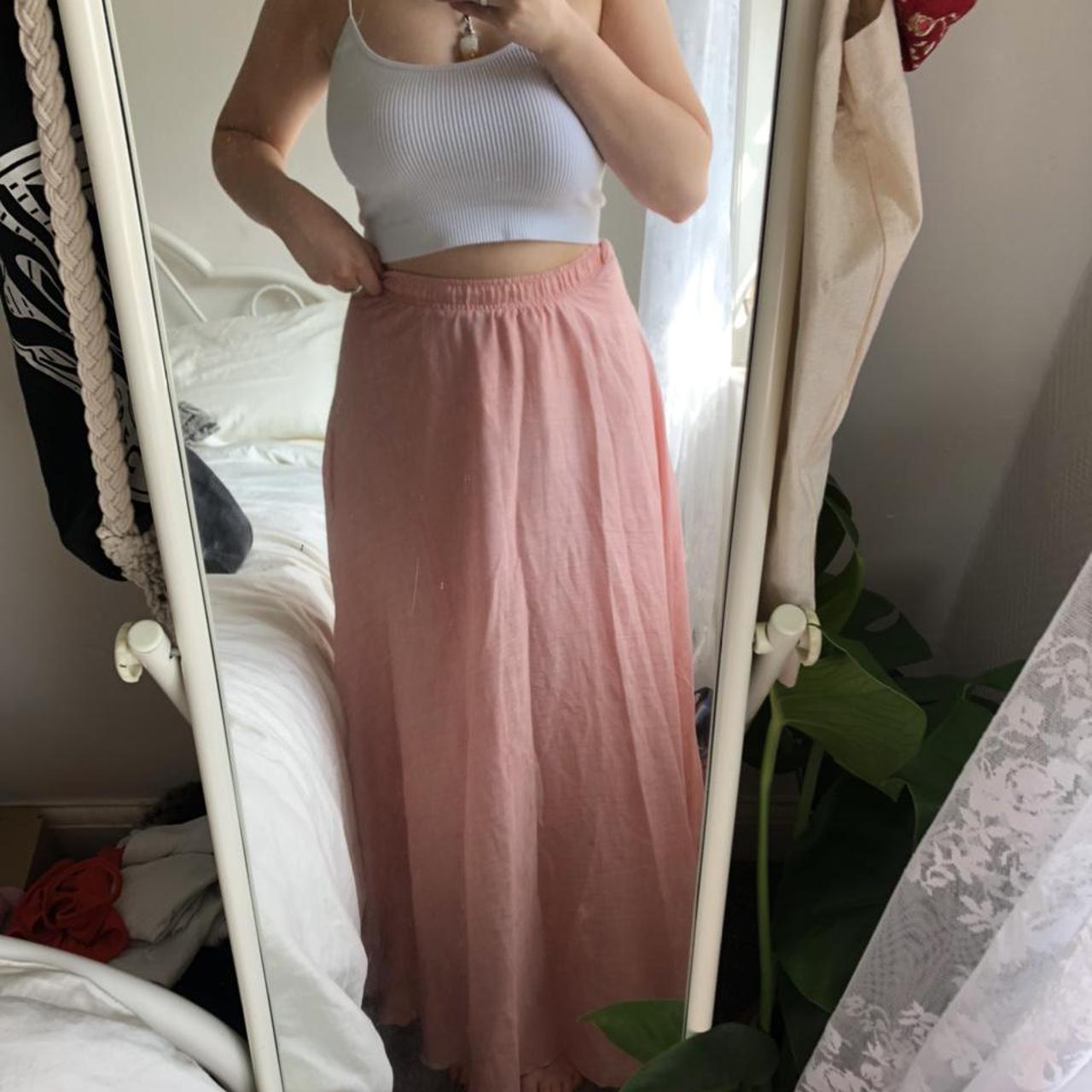 super flowy maxi skirt