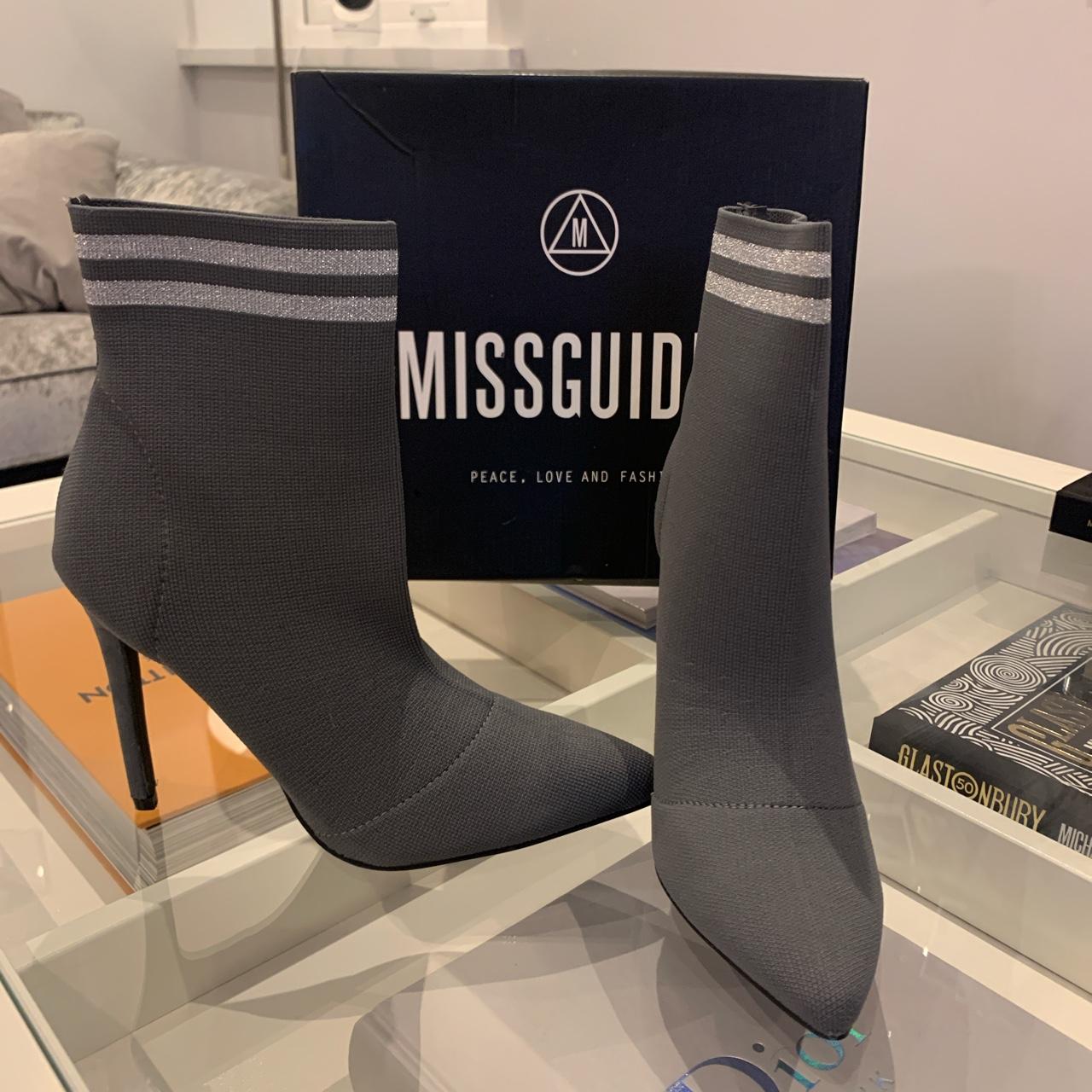 Missguided glitter deals sock boots