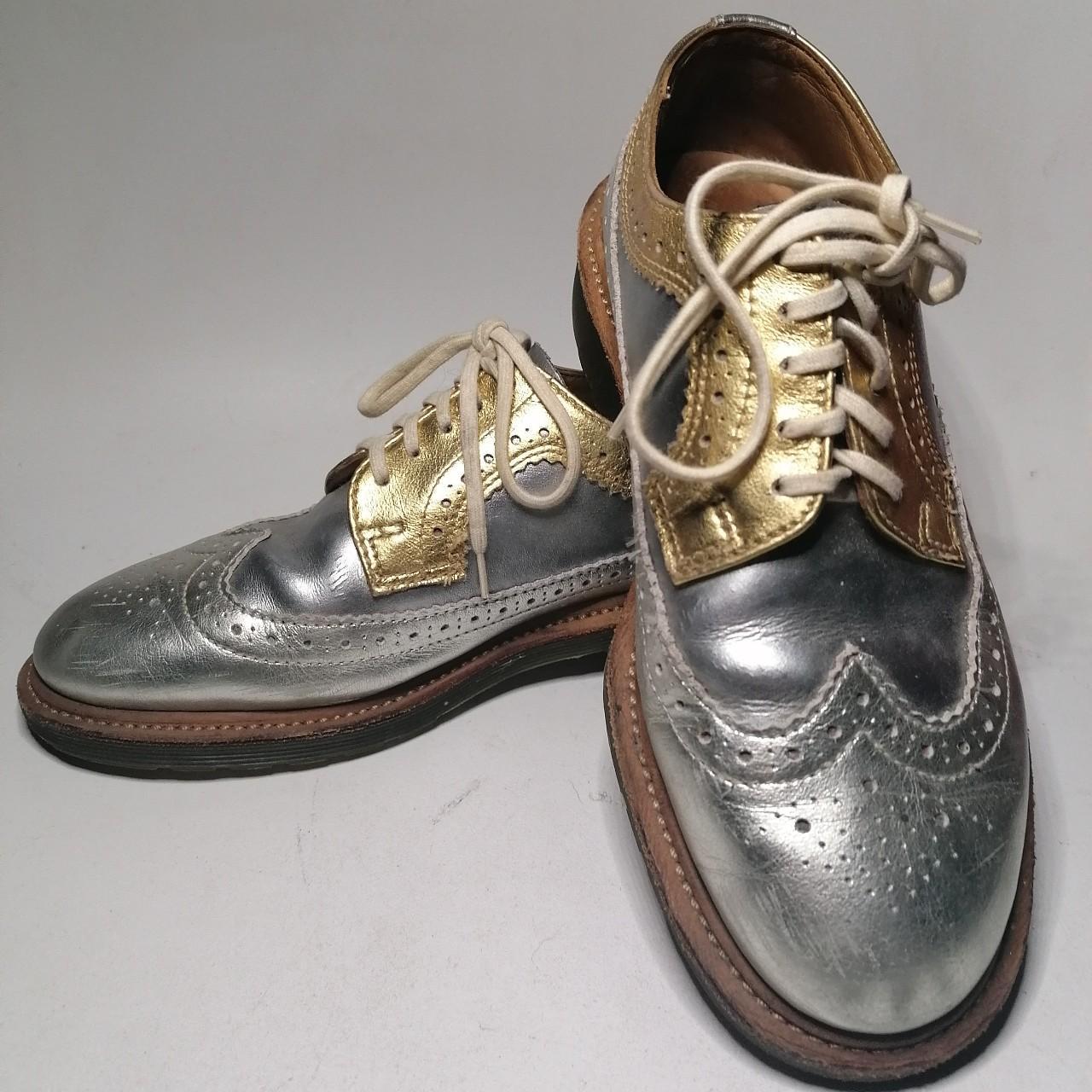 dr martens pale gold glitter