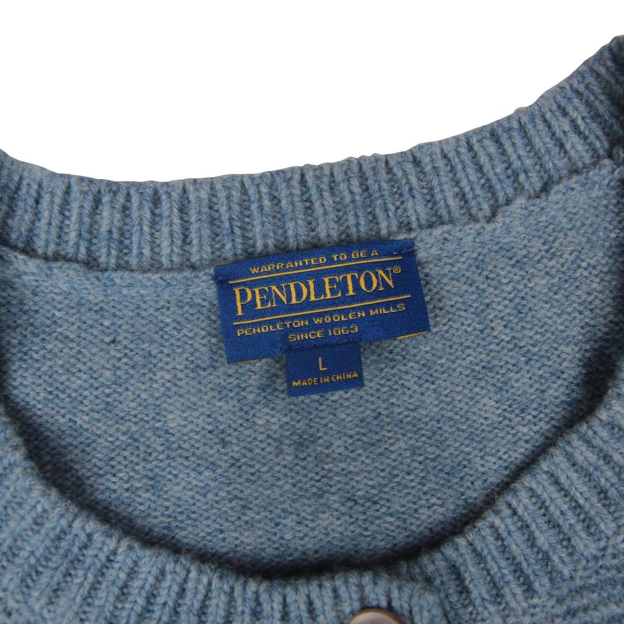 Pendleton %100 wool camp cardigan sweater. Features... - Depop