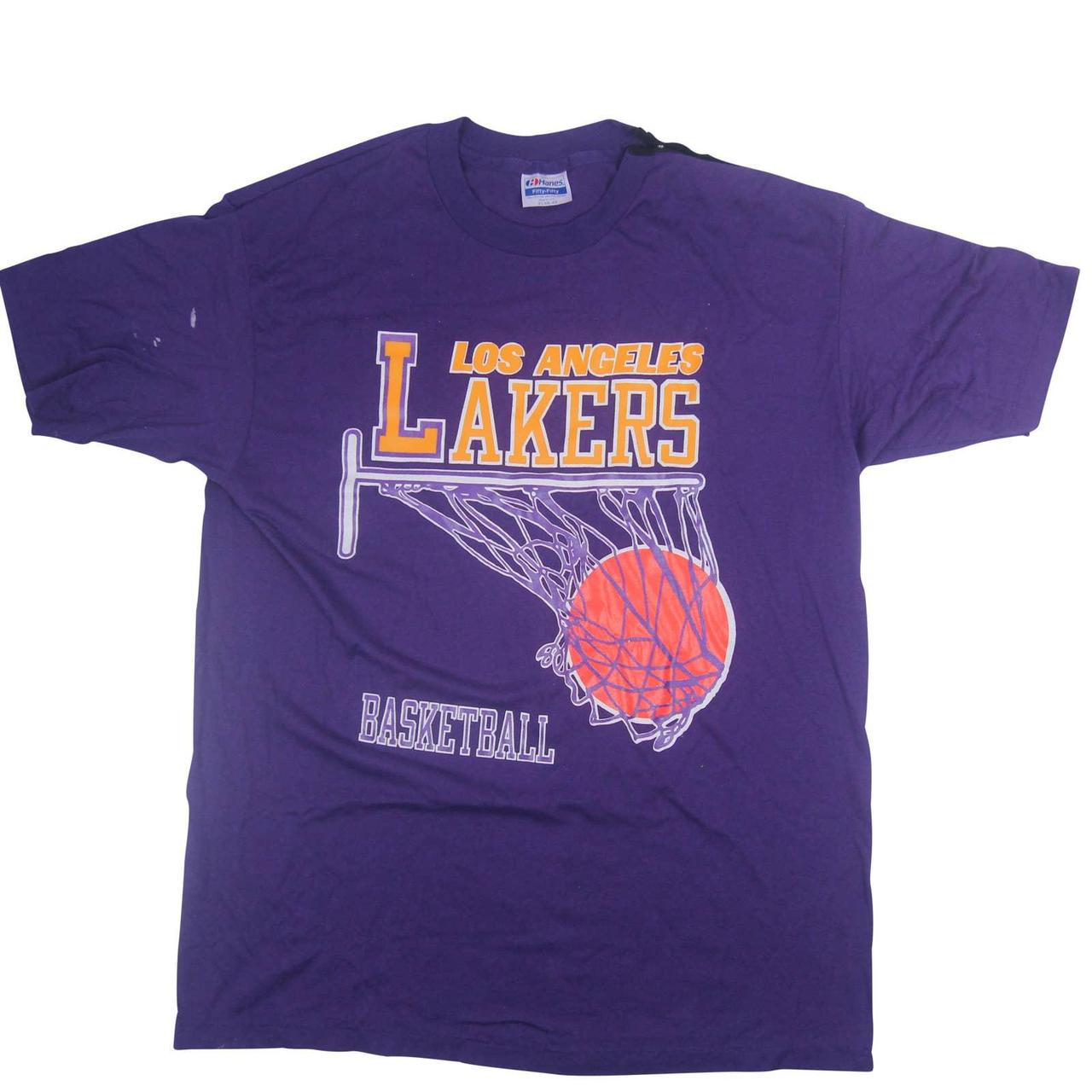 Vintage Los Angeles Lakers Graphic T Shirt - XL – Jak of all Vintage