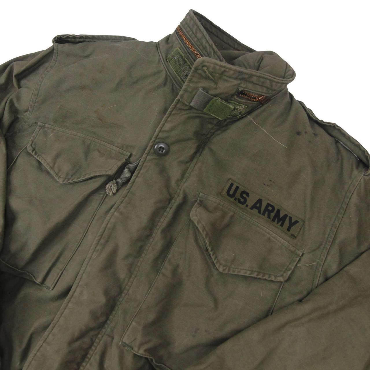 Vintage Military Surplus Alpha Industries M65 Cold... Depop