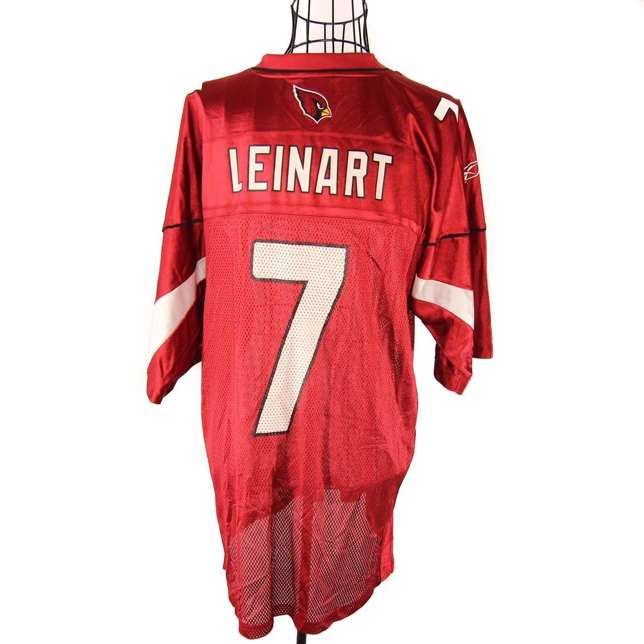 NFL Arizona Cardinals Football Leinart #7 On Field Reebok Jersey