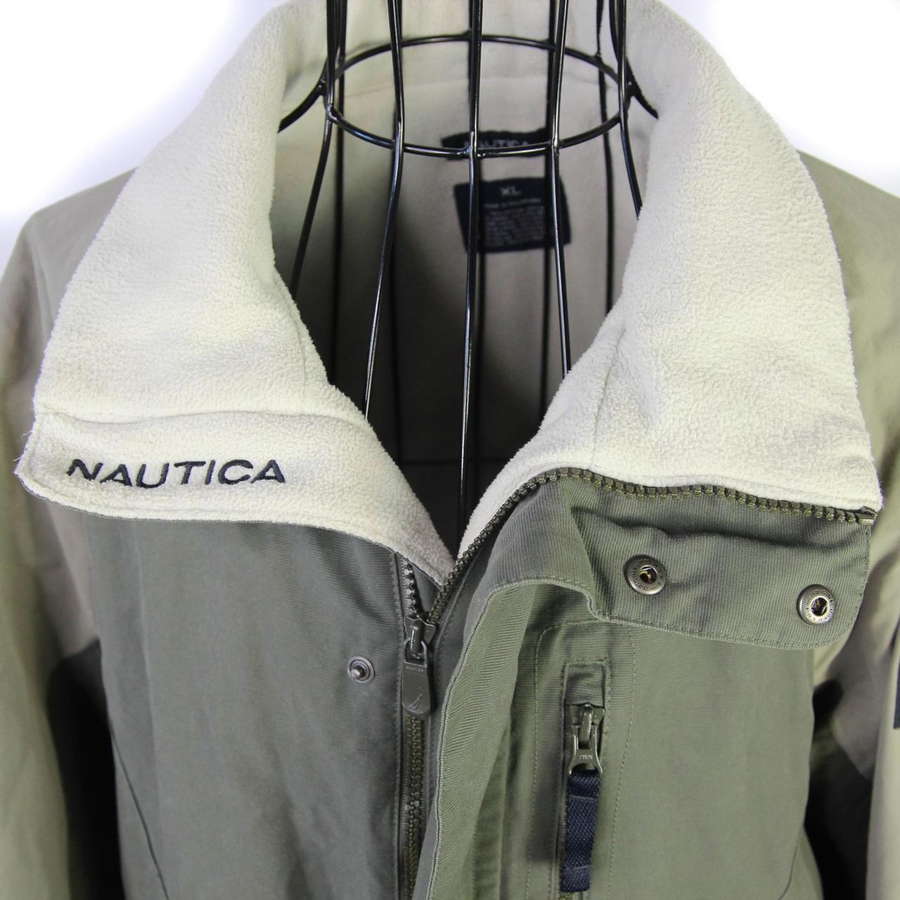 Vintage Nautica NX2000 fleece lined heavy coat. Has... - Depop