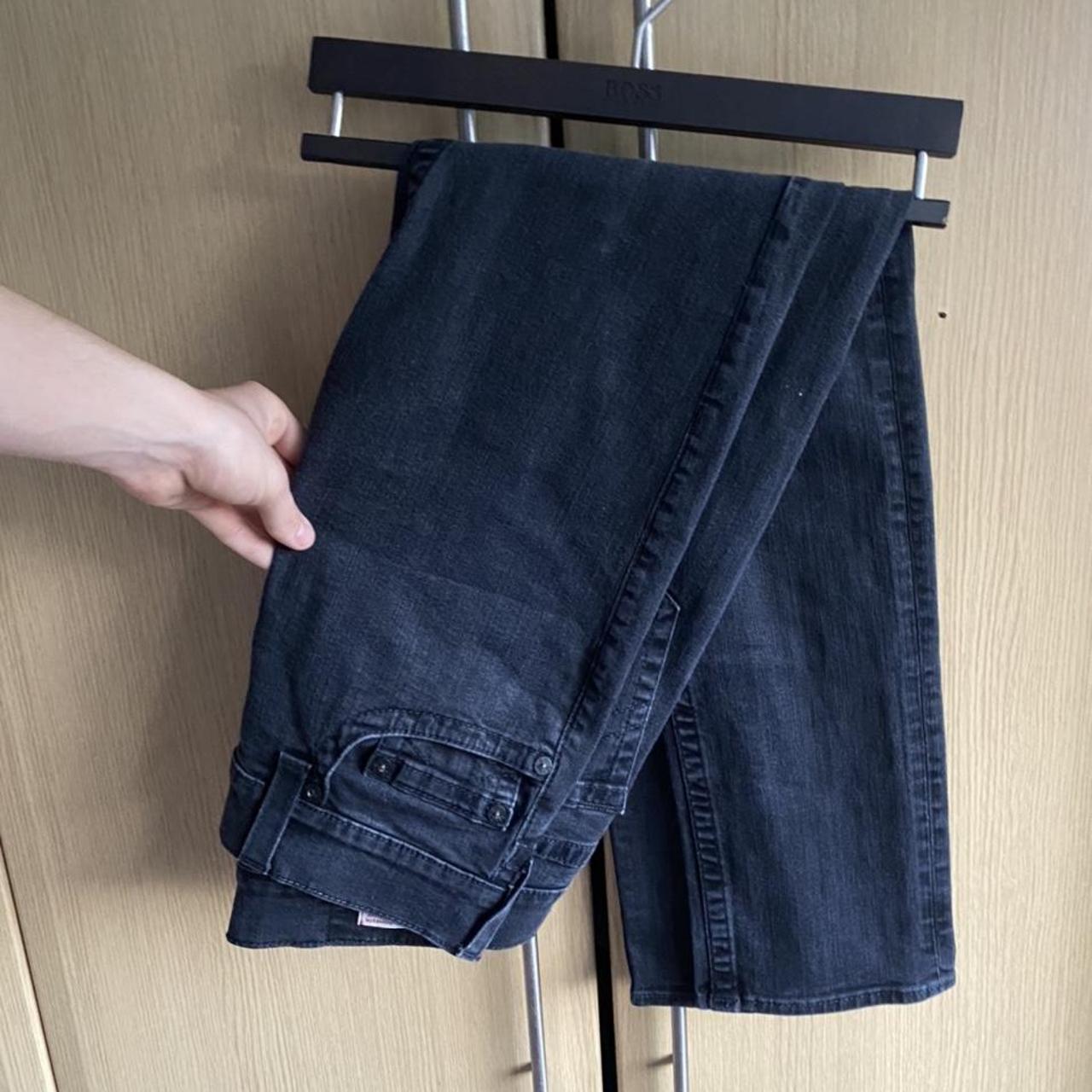 True religion slim fit jeans, waist 34, black colour... Depop