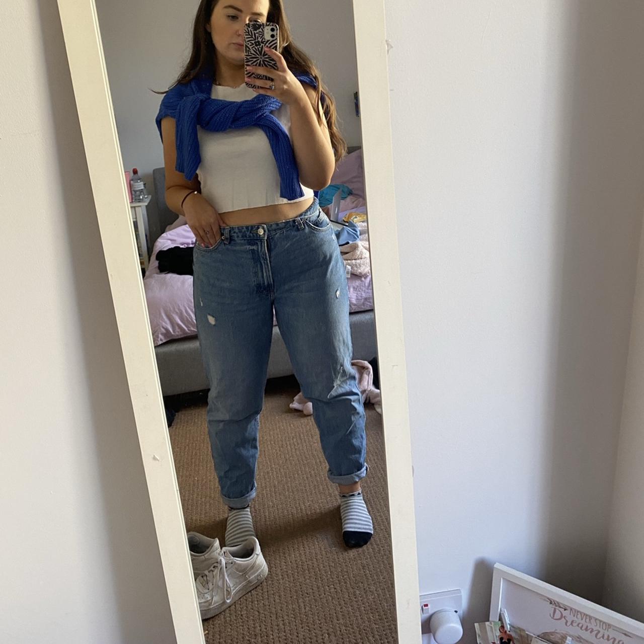 mom jeans on size 14