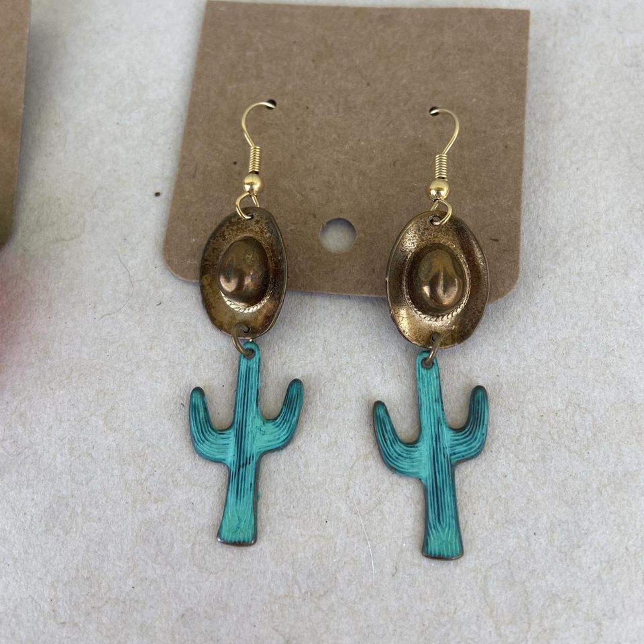 Product Image 1 - Vintage cactus and cowboy cowgirl