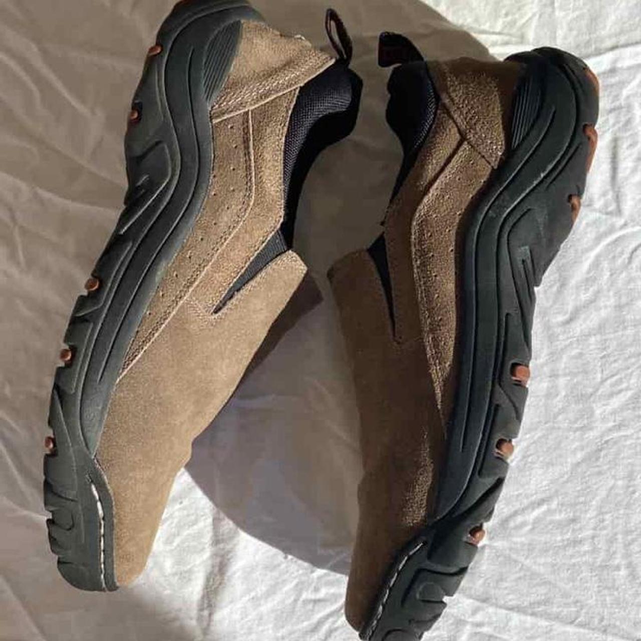 Vintage Eddie Bauer Vasque mens merrell hydro moc... Depop