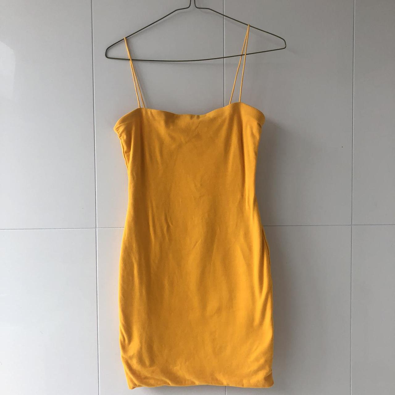 Cutest mango coloured dress from kookai. Size 1.... - Depop