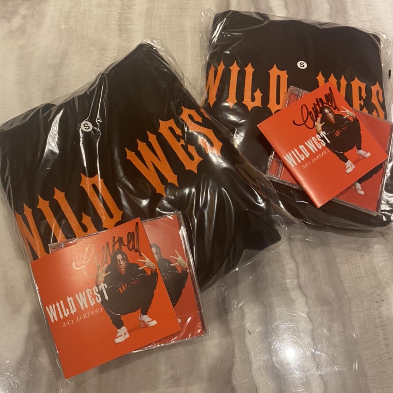 Trapstar X Central Cee “Wild West” Hoodie + Signed... Depop