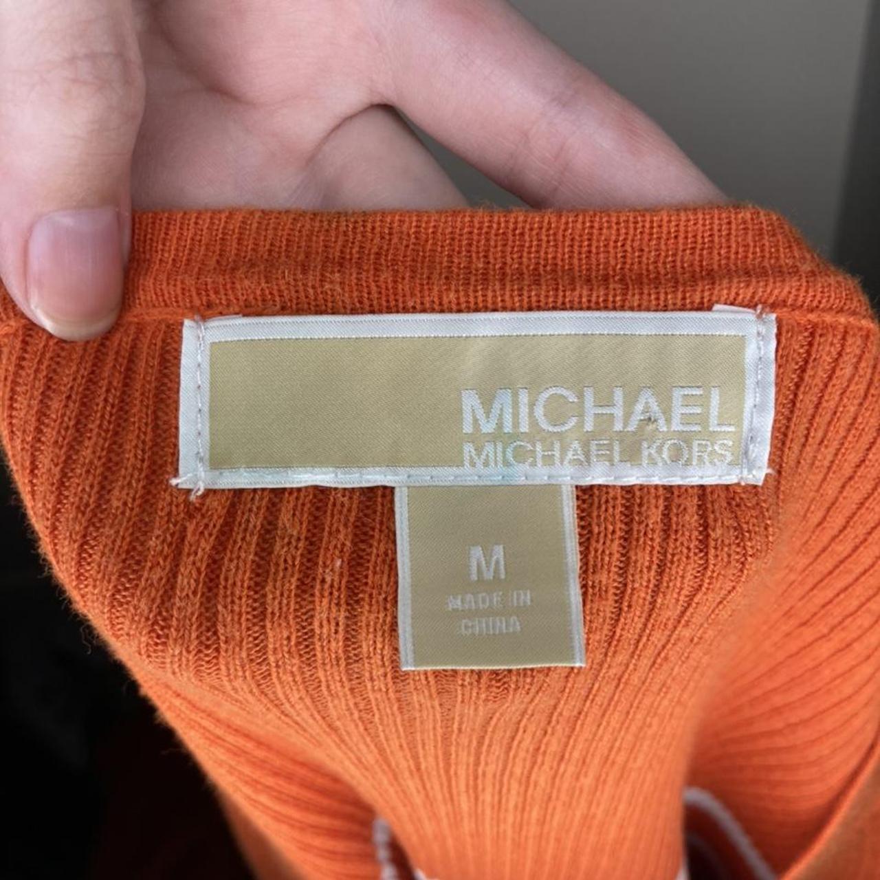 michael kors orange sneakers