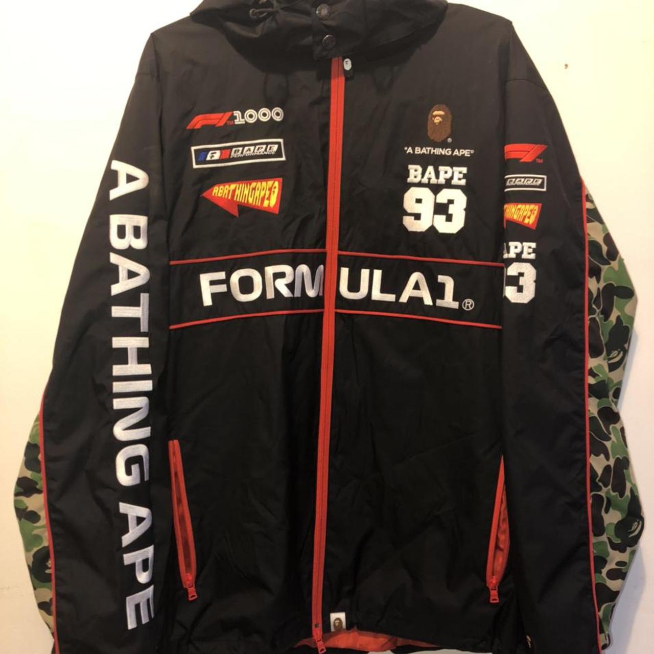 BAPE x F1 1000 ABC Camo Racing Jacket Interest