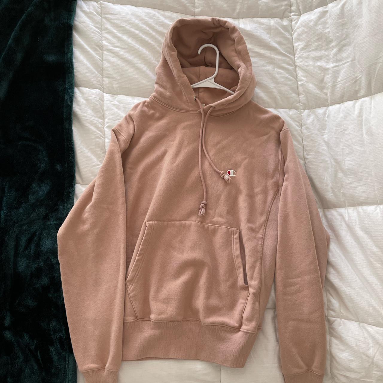 Salmon Champion Hoodie. No Damage. #Hoodie #Champion... - Depop