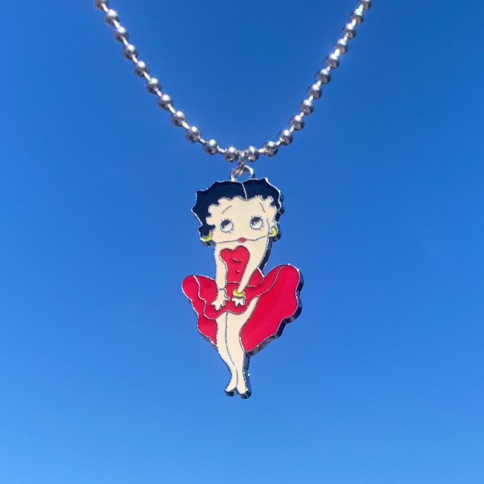 Betty Boop Stainless Steel Stud Earrings Y2K Jewelry