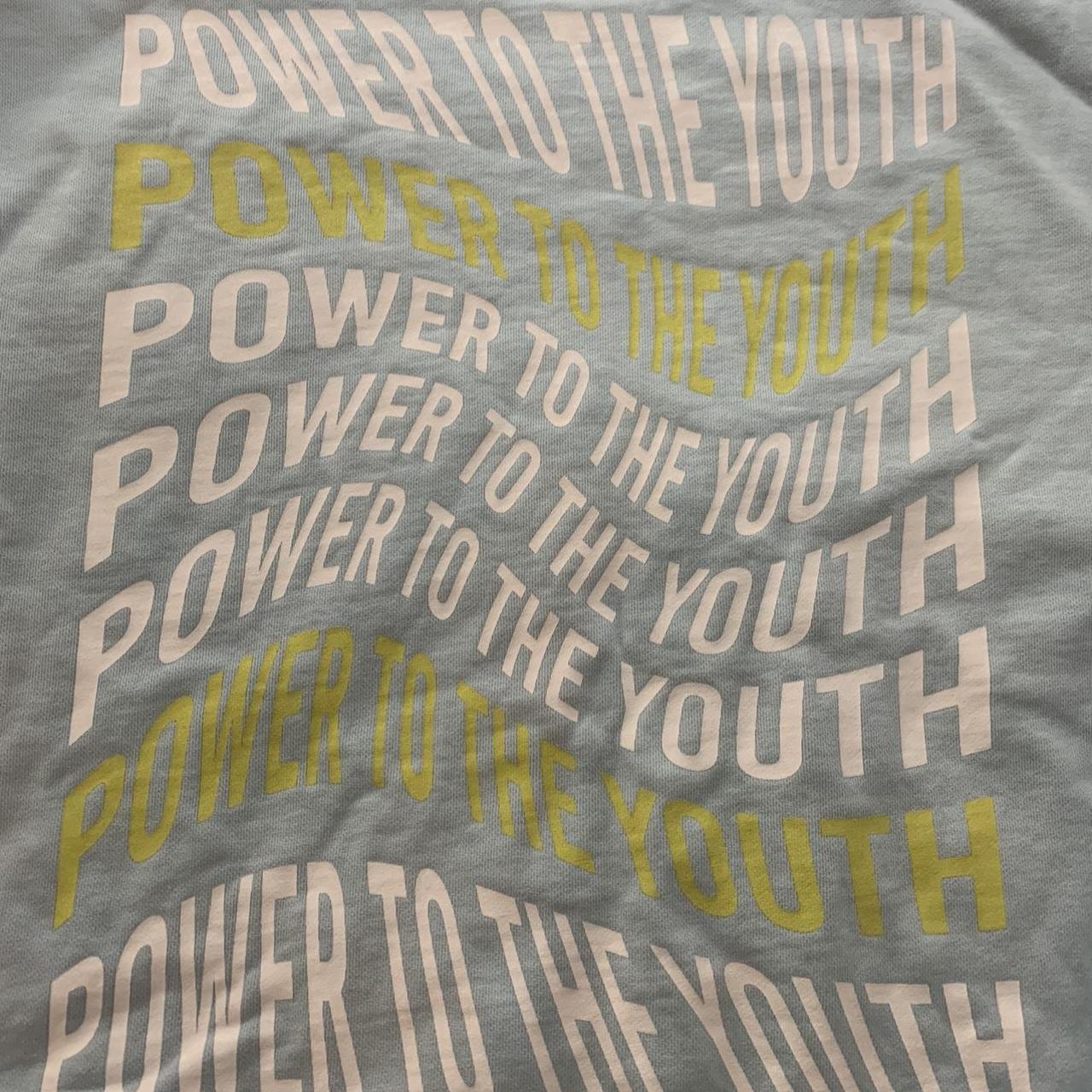 Power to the youth sweatshirt sale