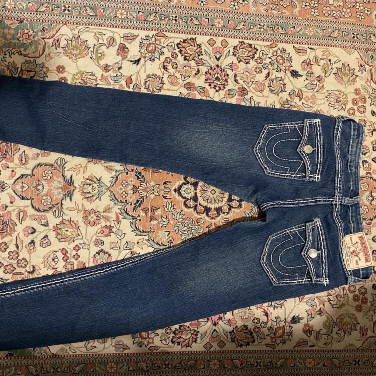 Vintage True Religion Skinny Jeans Low Rise Depop