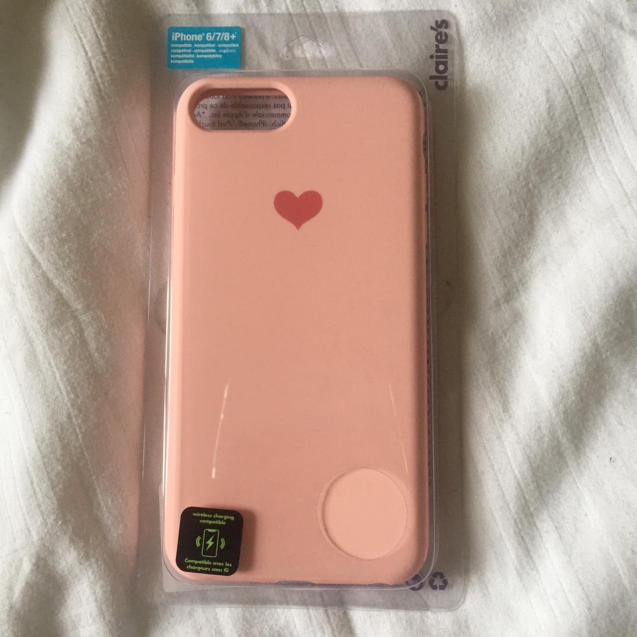 Pink Claire s phone case for 6 7 8 phones brand Depop