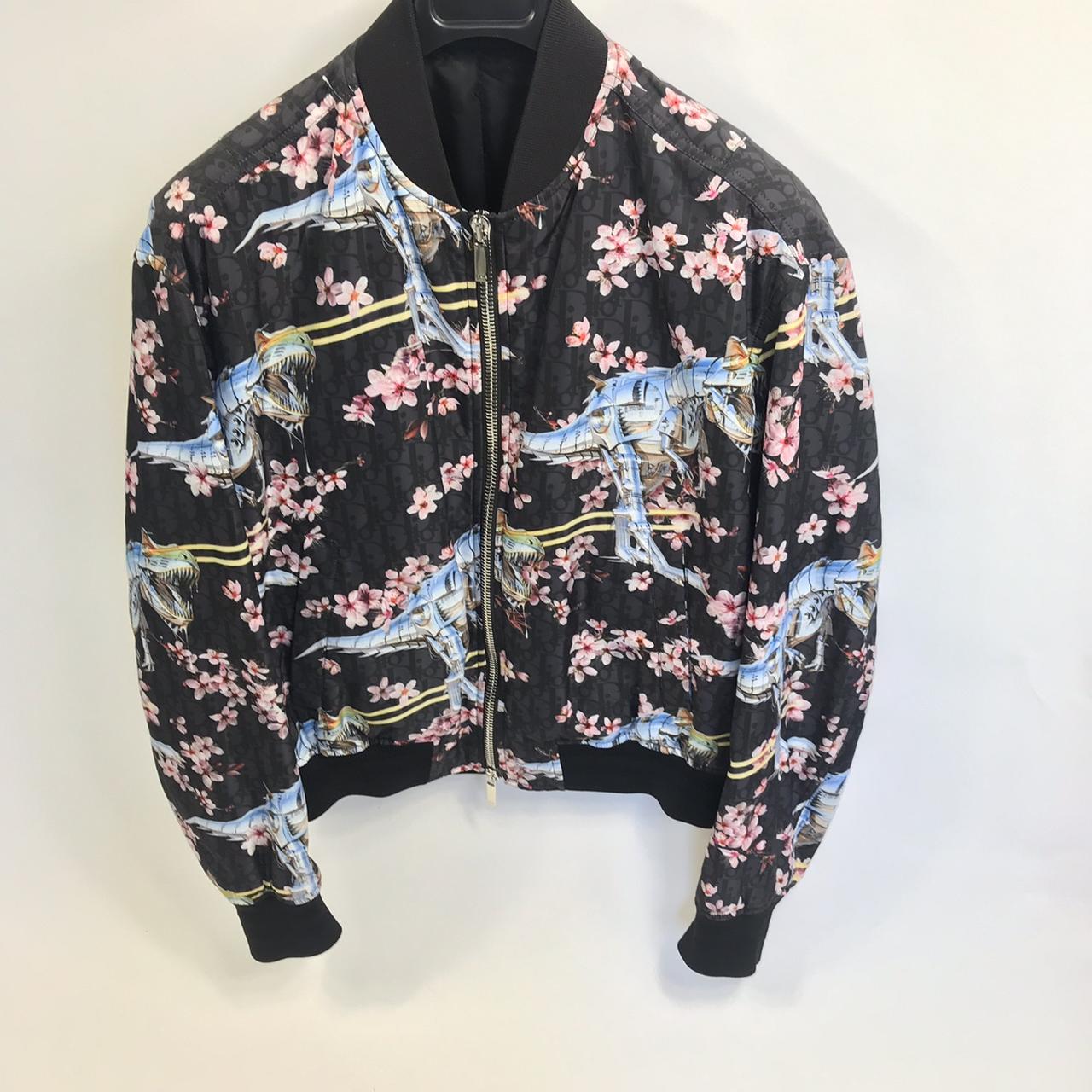 dior floral bomber