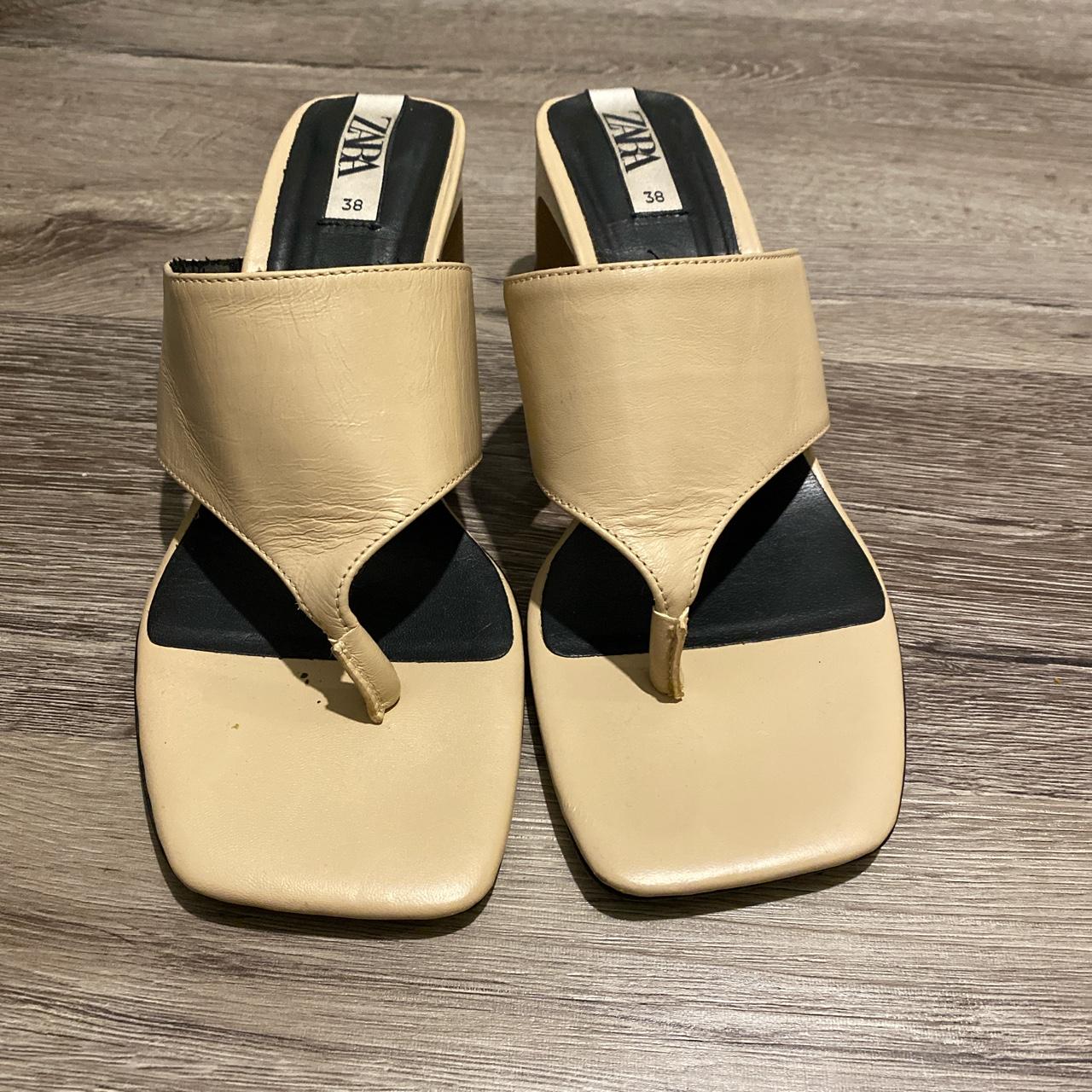 Zara Women's Tan Sandals