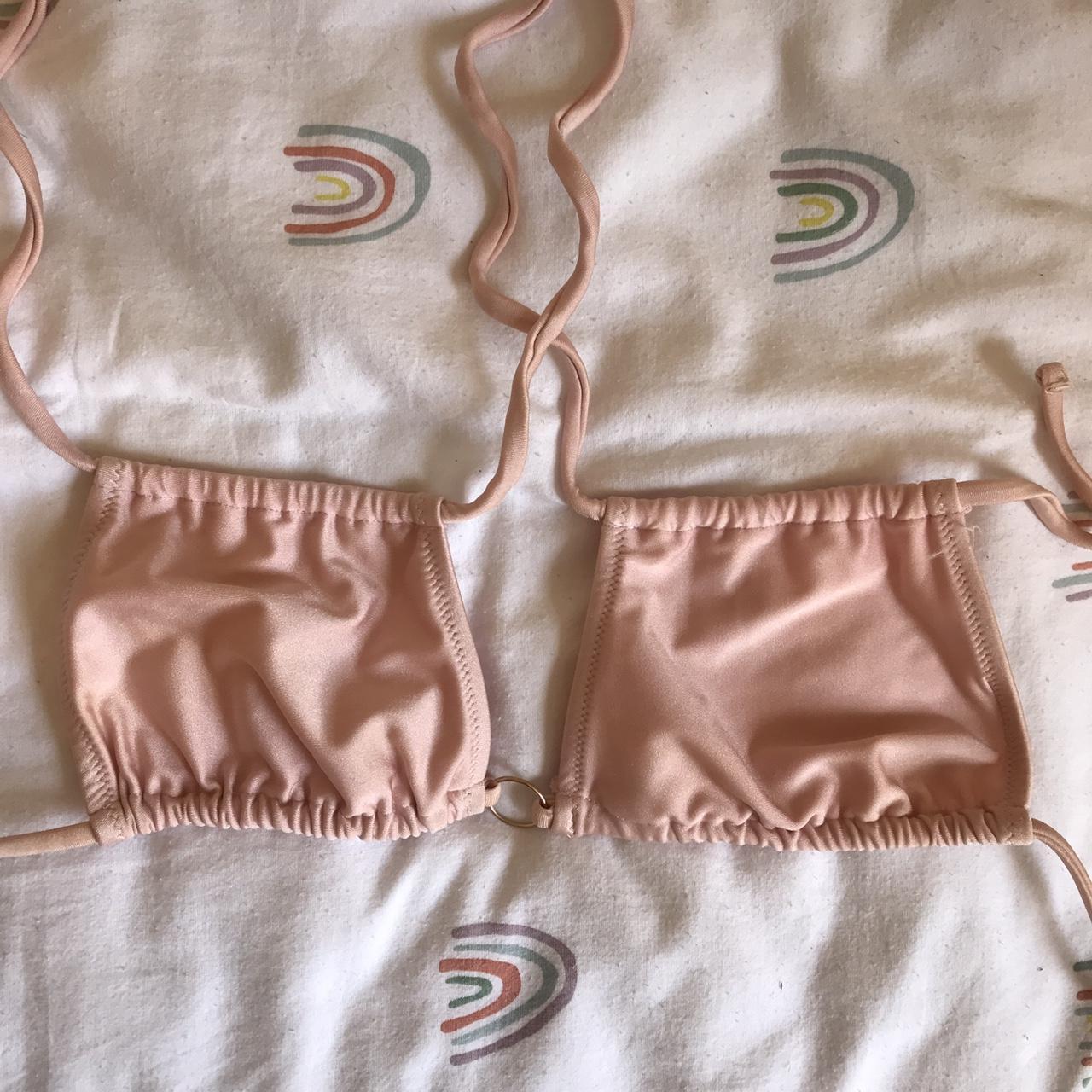 Light Pastel Baby Pink Bikini Top Can Get Posted Depop