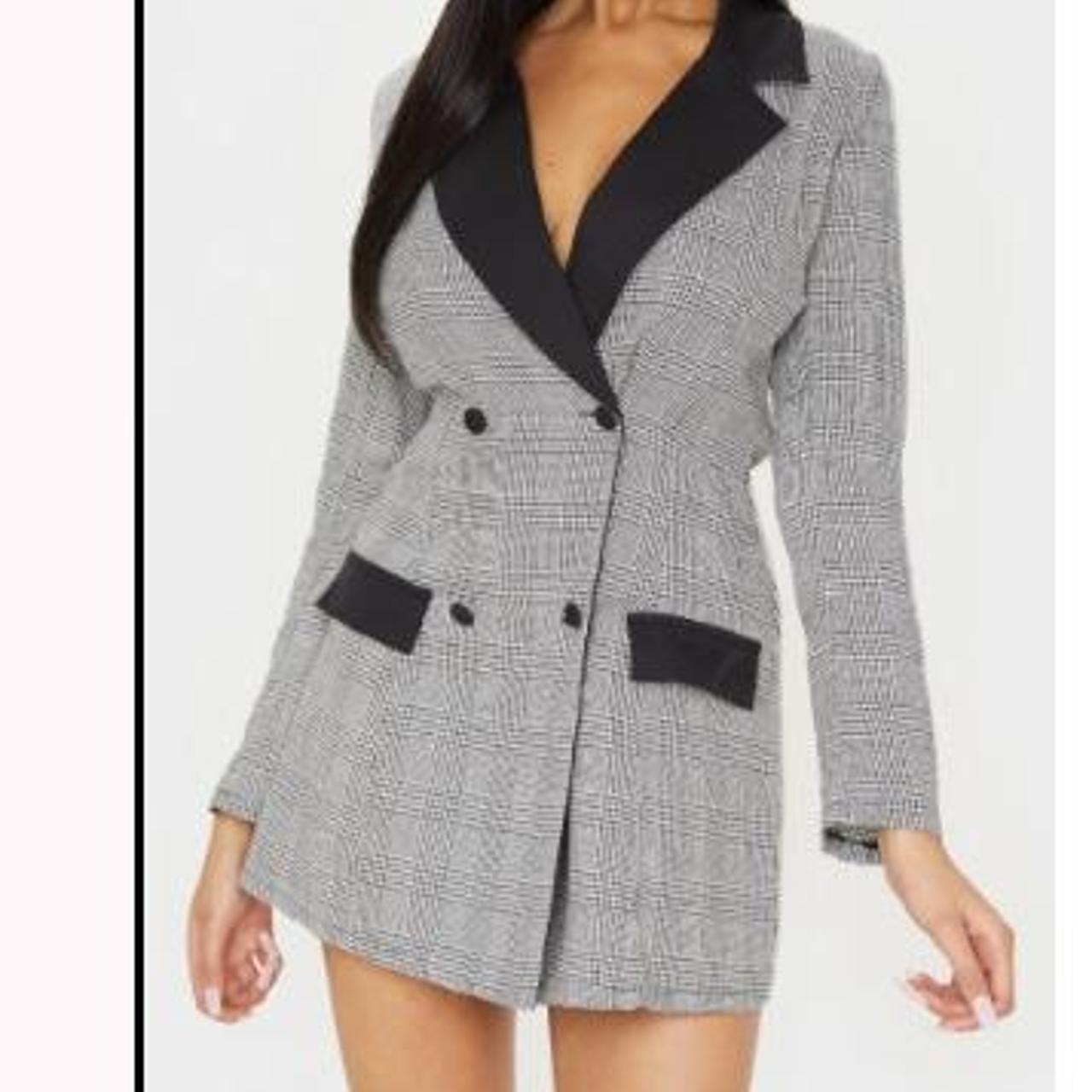 Blazer dress Checkered Never worn- still with - Main Image
