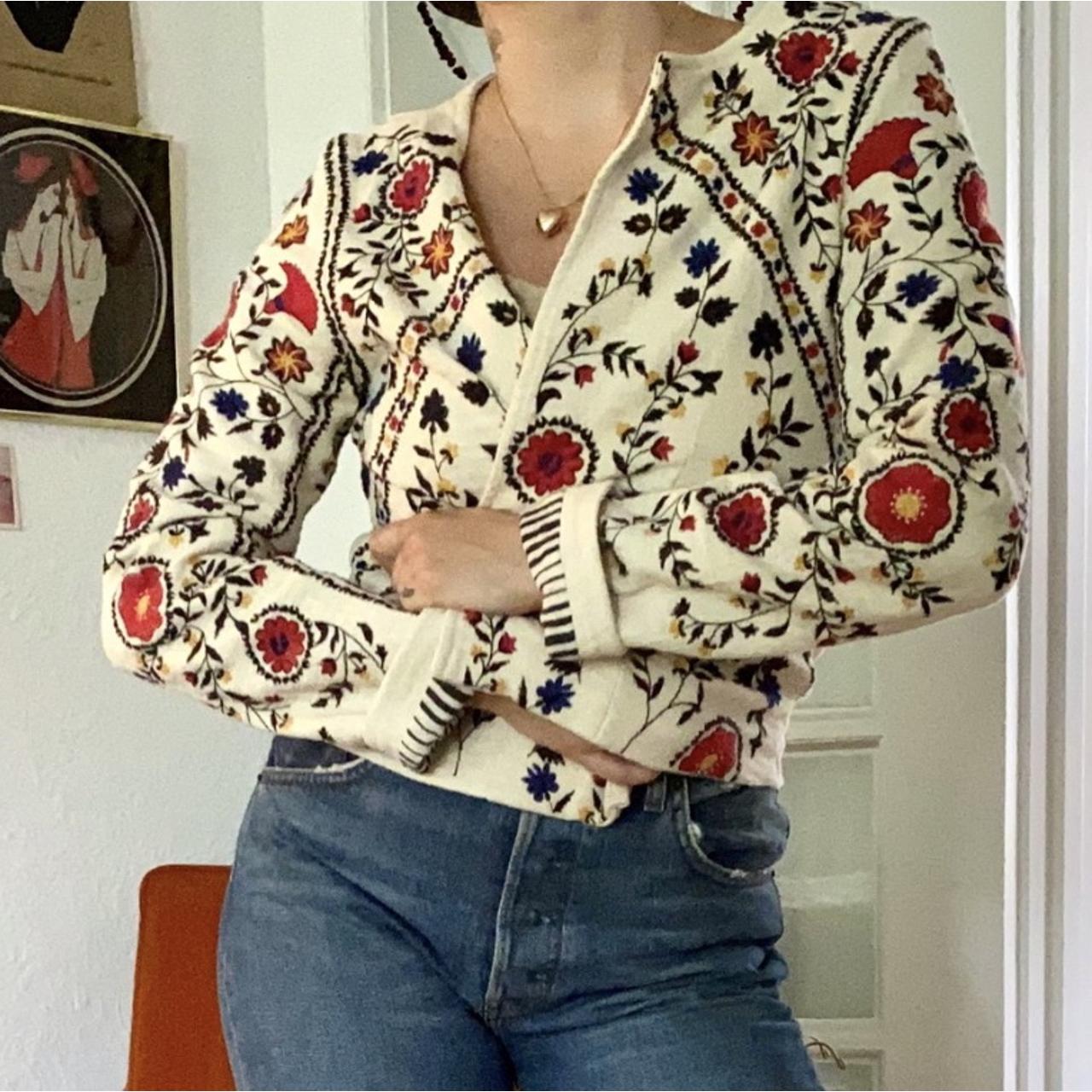 Anthropologie Women's Jacket Depop