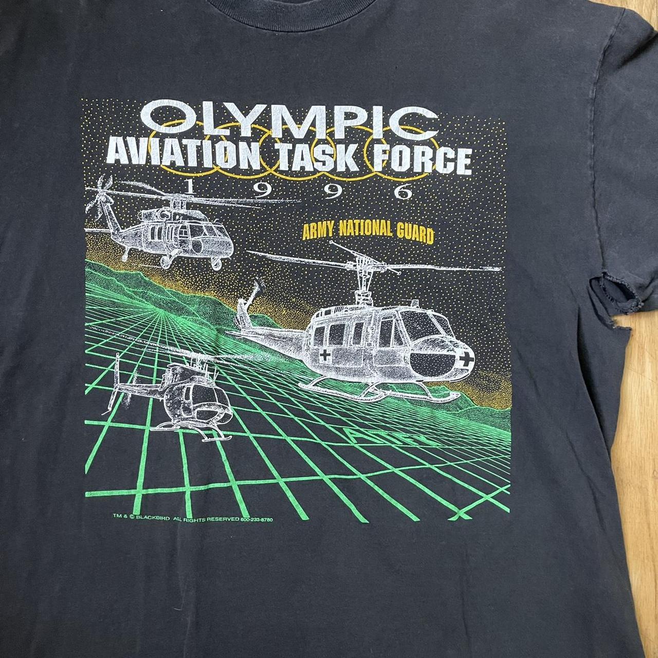 VINTAGE 1996 OLYMPIC AVIATION TASK FORCE | ARMY... - Depop