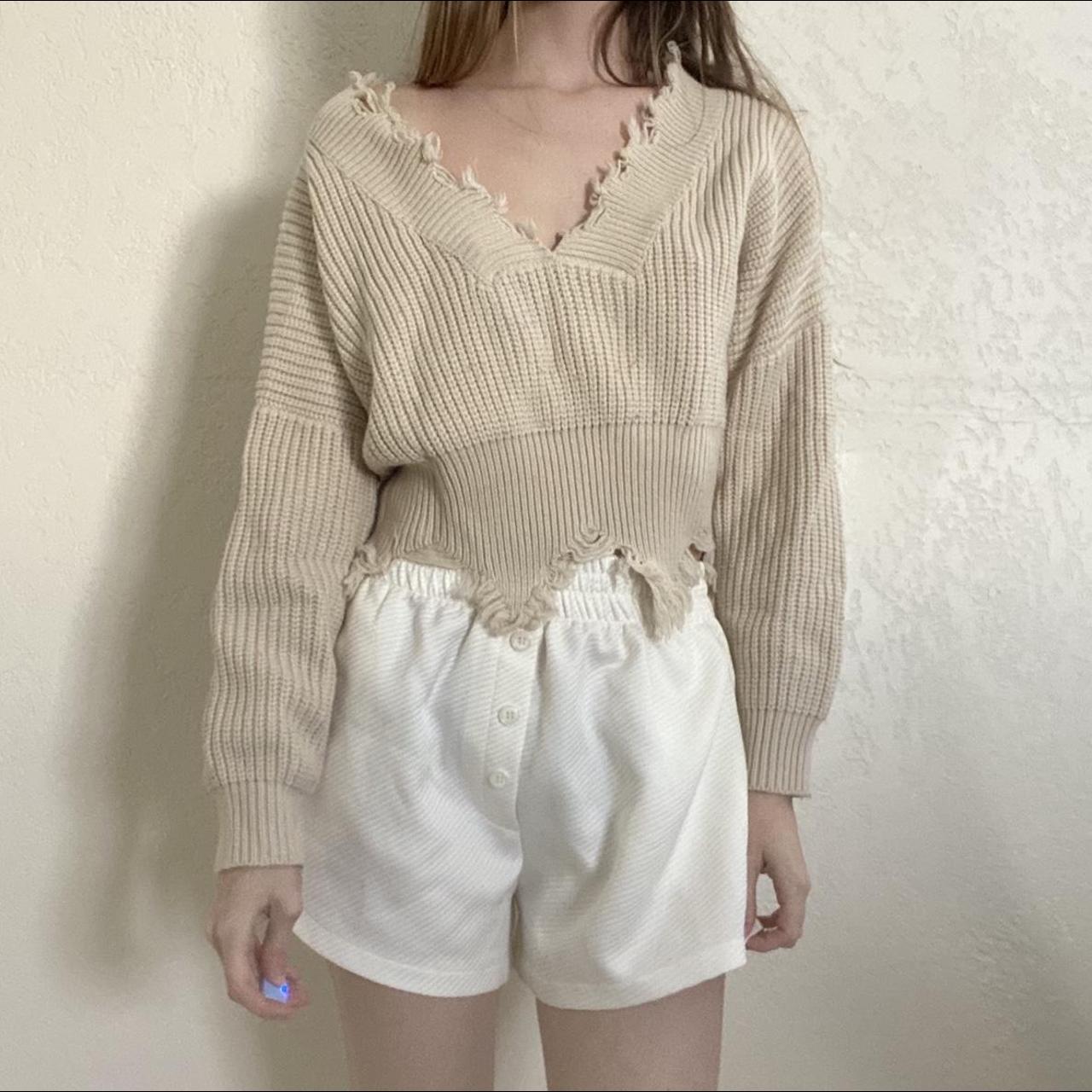 Cream sweater In good condition Really comfy and... - Depop