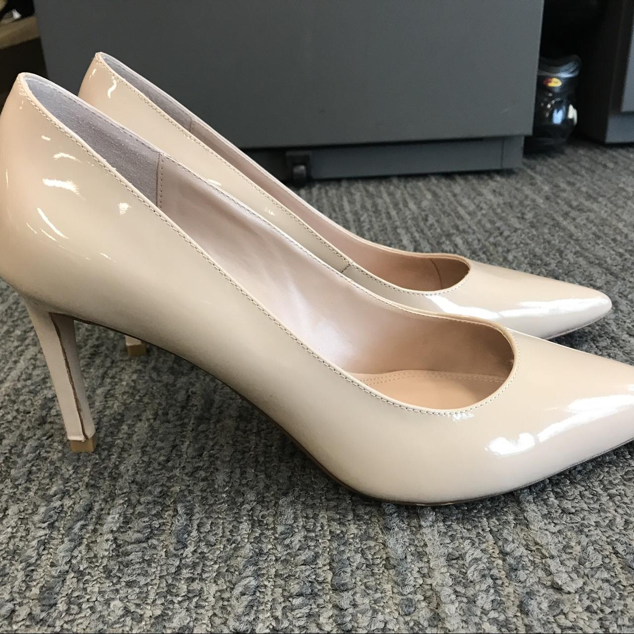 Dune nude court shoes only worn once