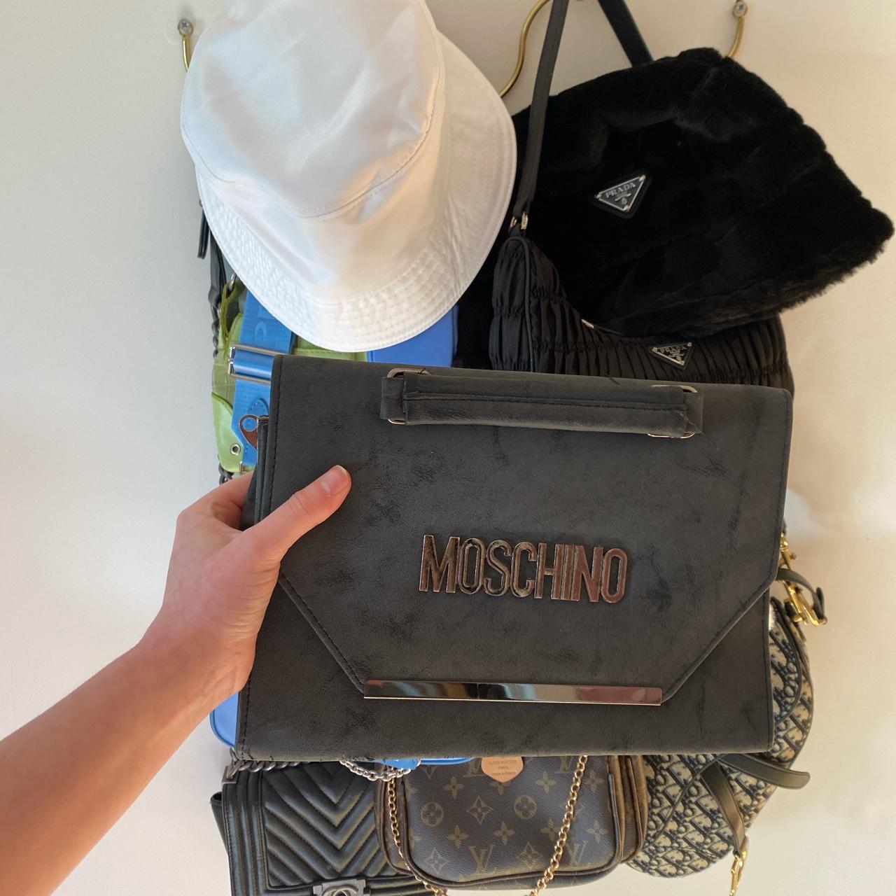 Grey moschino bag In great condition Open to offers