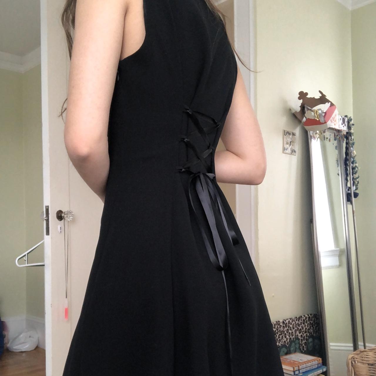 Amazing quality lined black dress brand is C’est Duo... Depop