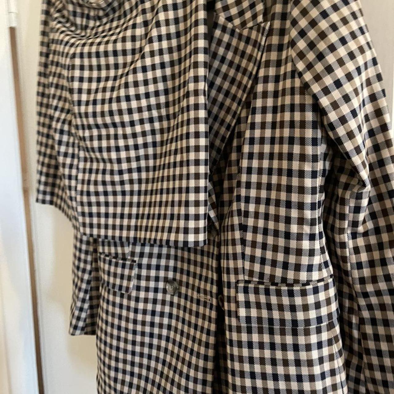 Checked skirt Blazer Suit Perfect for every... - Depop