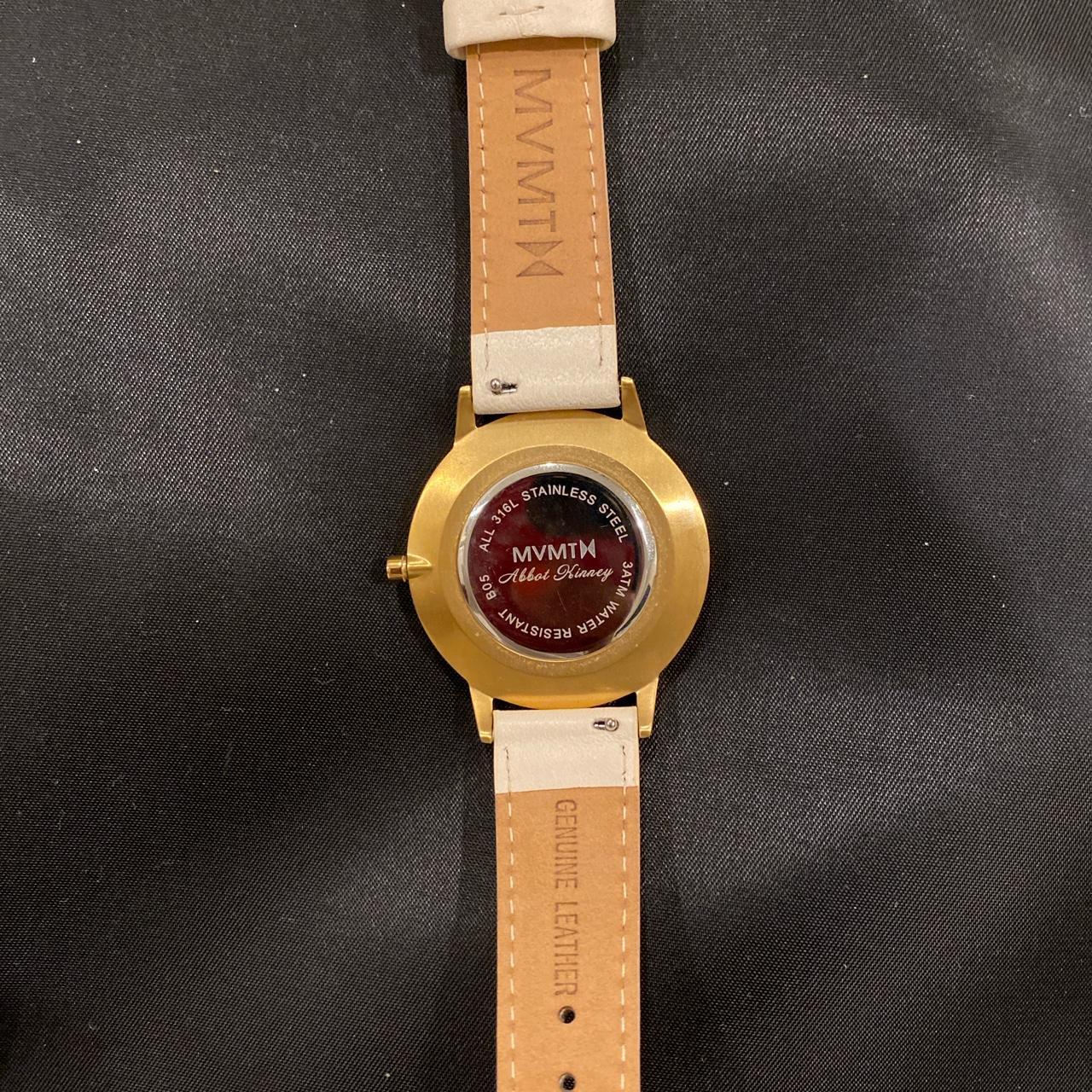 MVMT Women's Gold and Cream Watch (3)