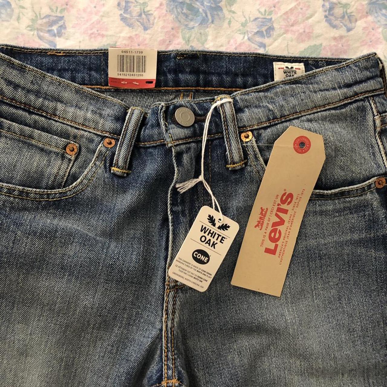 Levi’s jeans white oak 511 W27 L32 New with tag!... - Depop