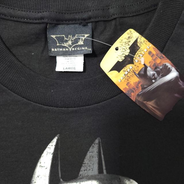 NWT VTG 2005 Batman Begins Movie Promo Shirt Size L... - Depop