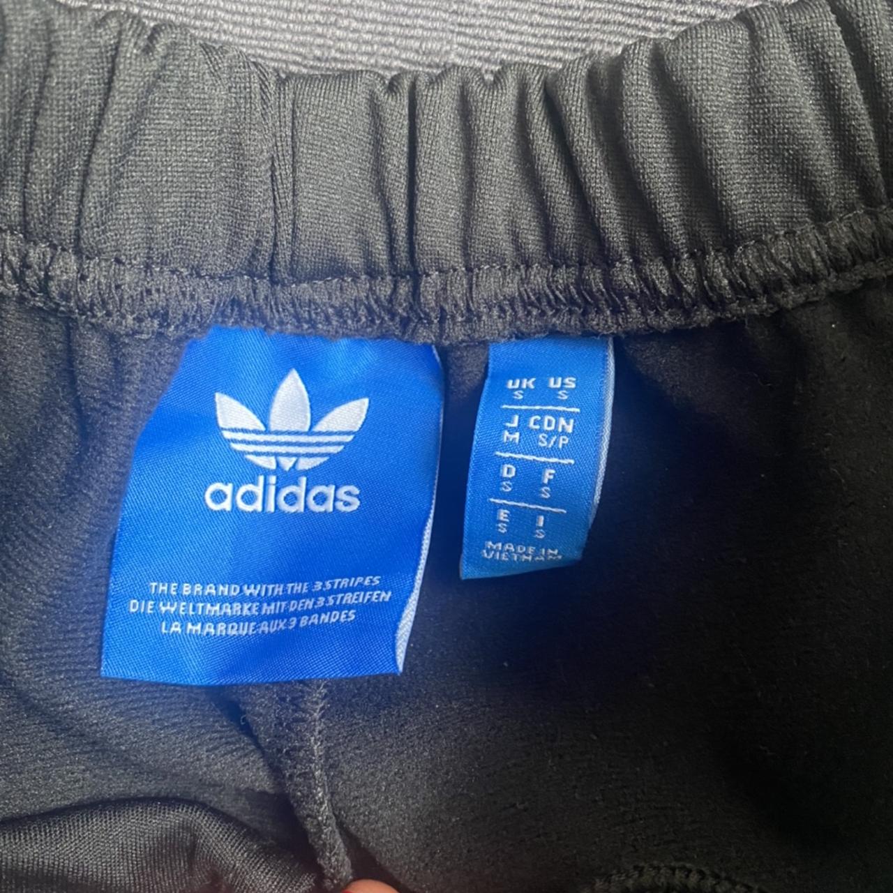 Original Adidas tracksuits, with poppers on the... - Depop