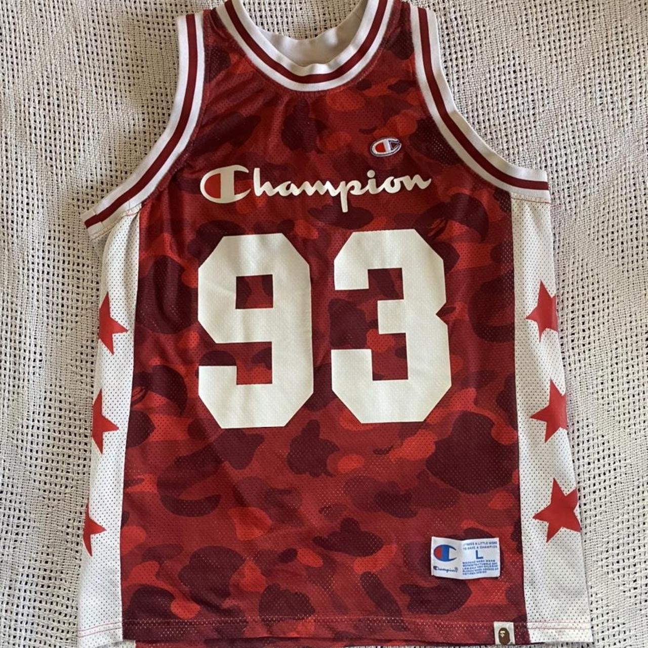 Bape champion fashion jersey