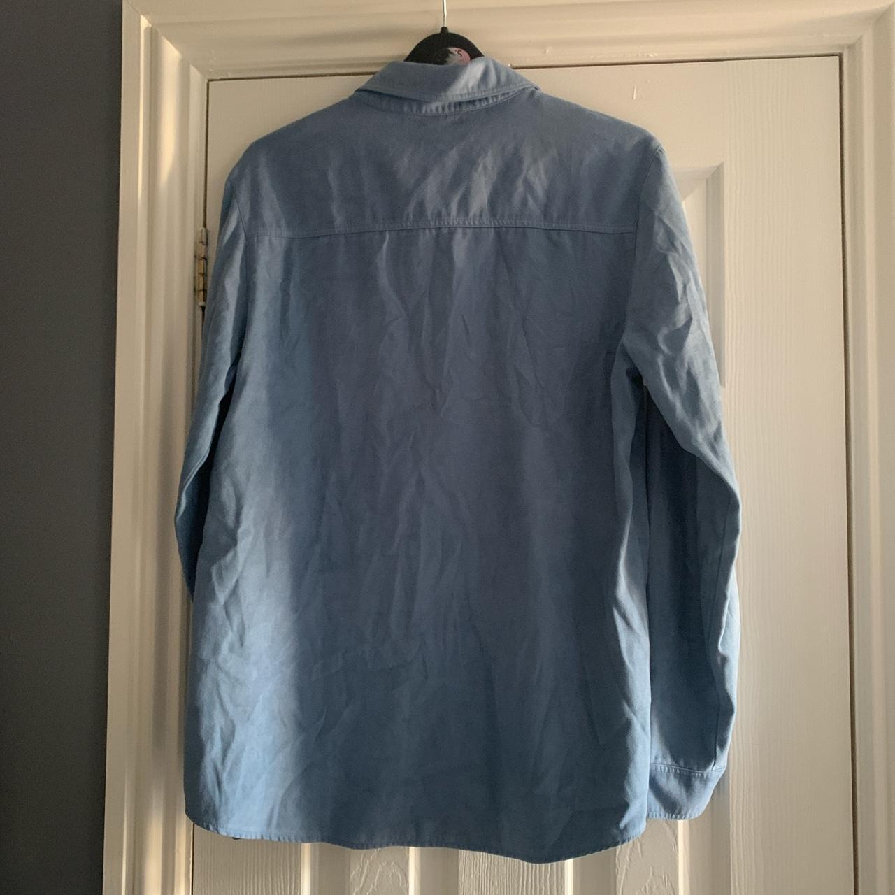 BHS Women's Blue Shirt | Depop