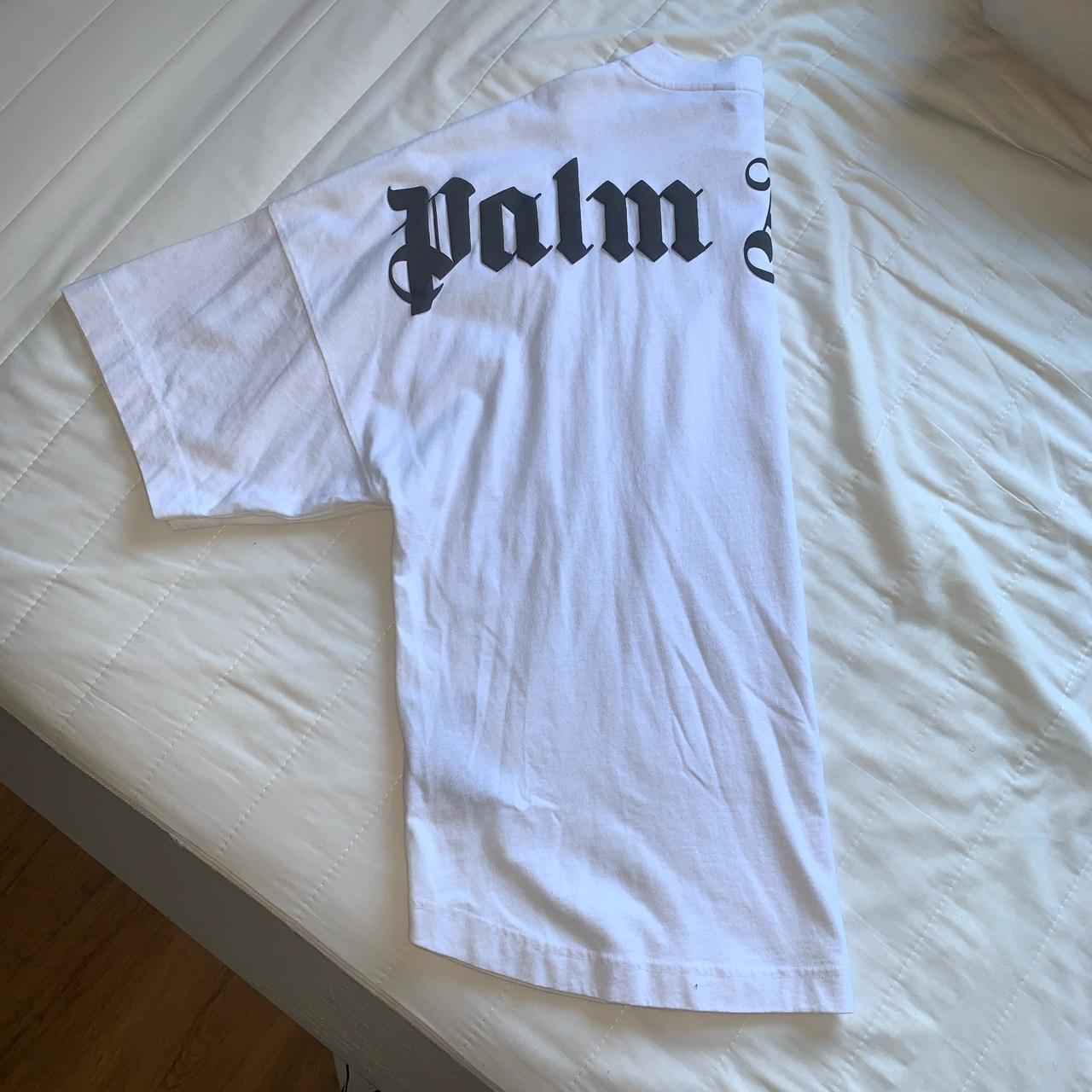 Palm angels shirt, great for street style, fits big - Depop