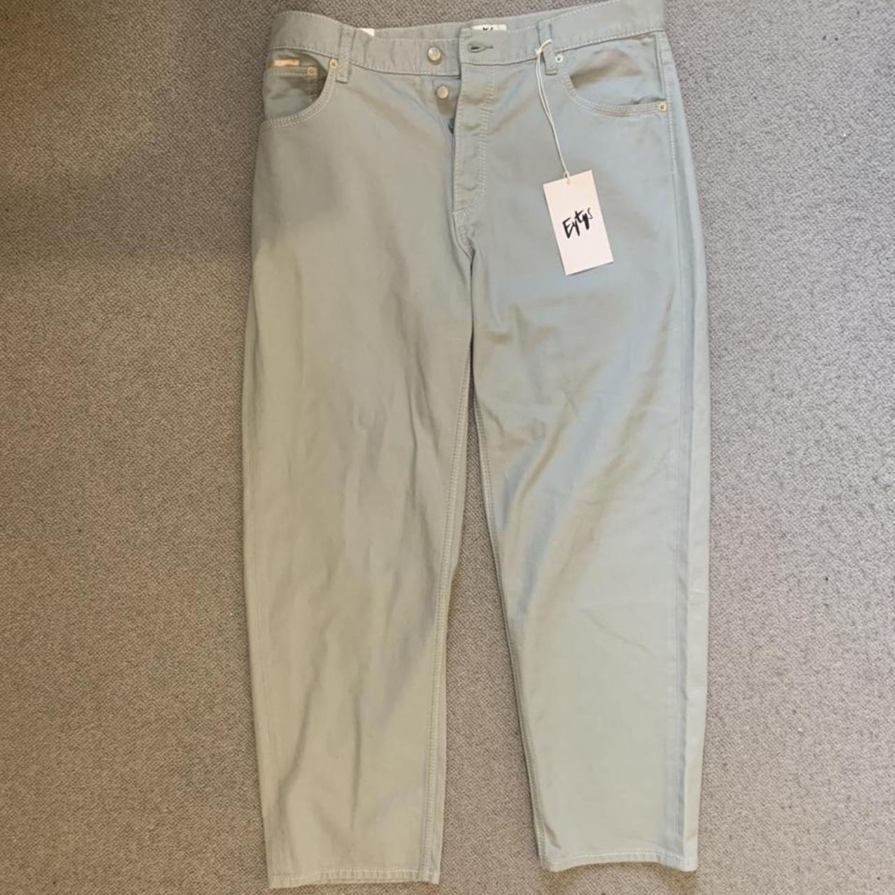 Eytys Benz Twill Sky Gray Trousers Unworn with tags - Depop