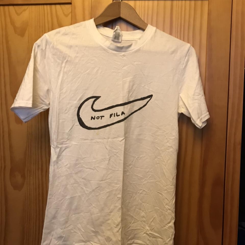 Men's White T-shirt | Depop